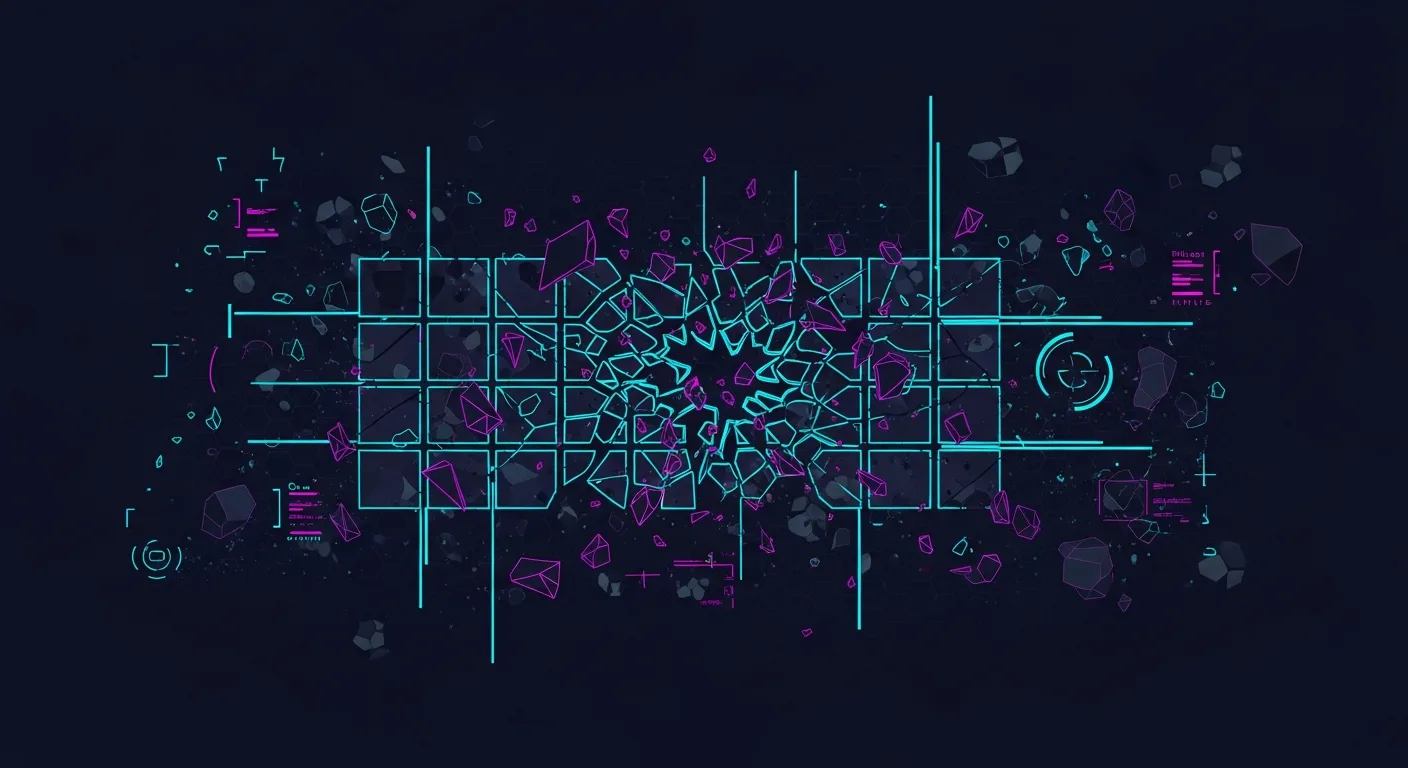 Cover banner del artículo el día que el meta murió — diseño Tactical HUD