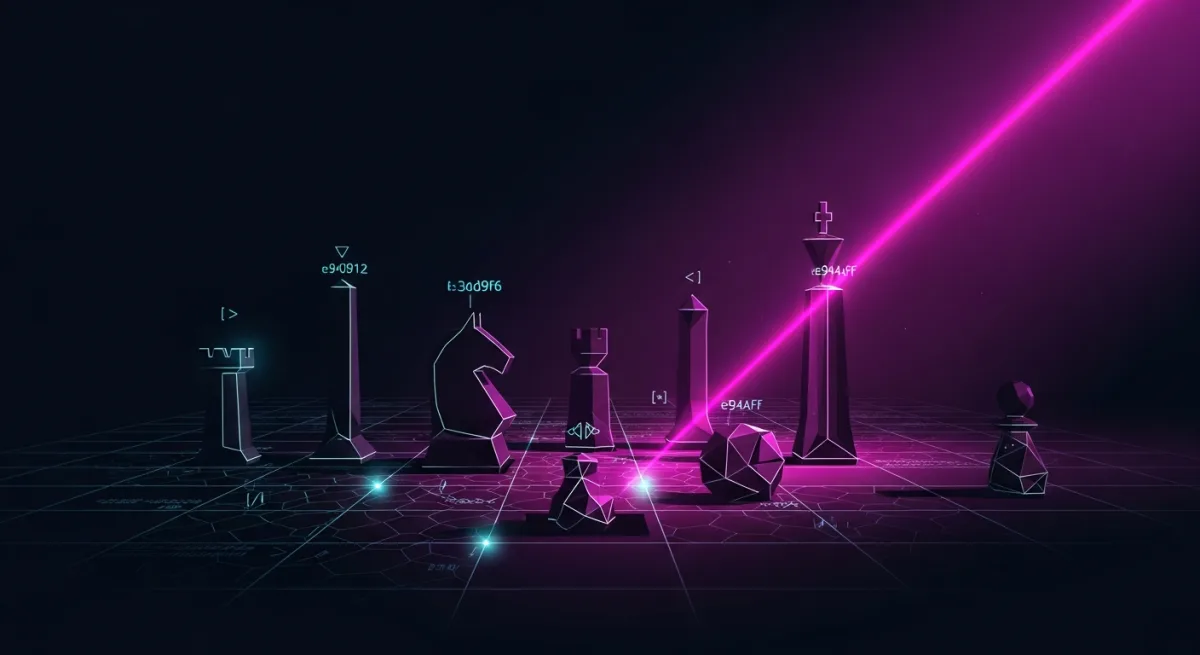 Cover del análisis del mazo Miner Poison Prince Hero en mayo 2026 — diseño abstracto Tactical HUD