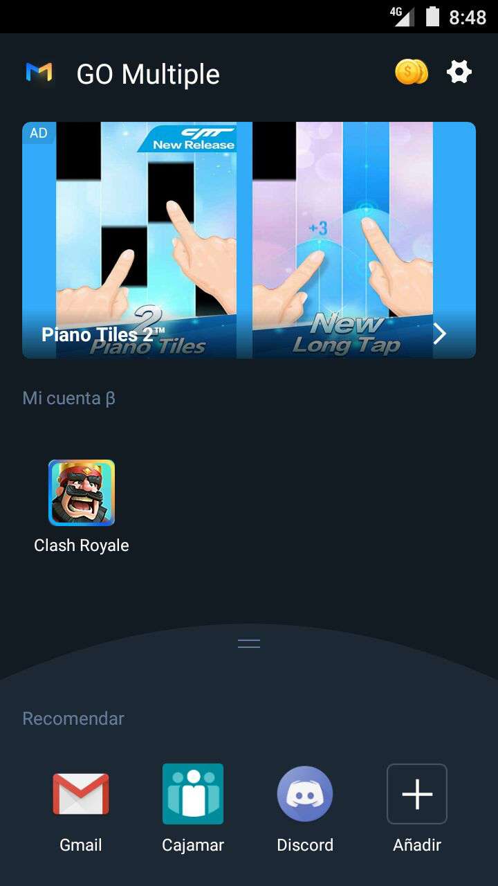 2 cuentas mismo dispositivo 2