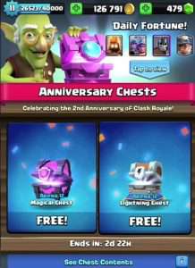 Cofres oferta 2º aniversario