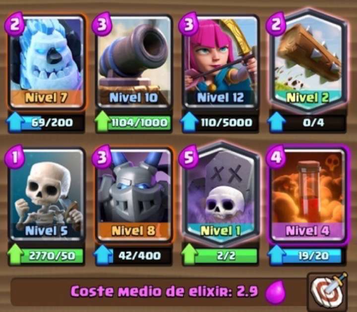 Mazo de ciclo rápido para Cementerio