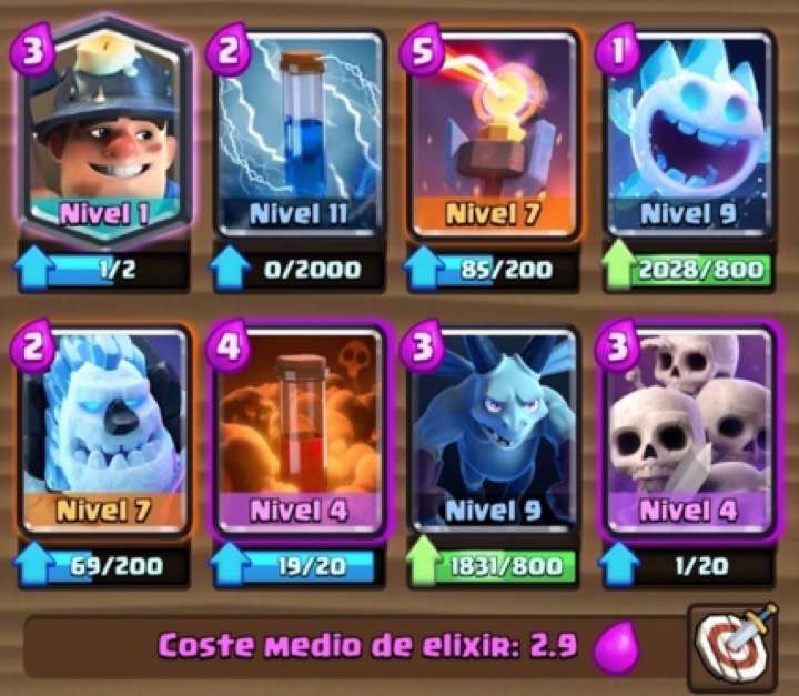 Mazo de ciclo rápido para Minero