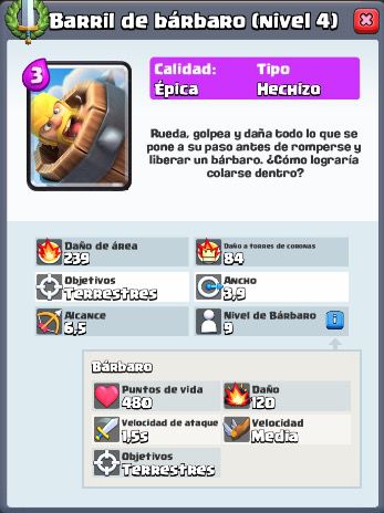 Ficha de Barril de Bárbaro