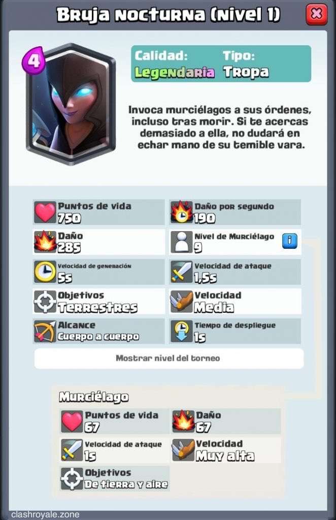 Carta Bruja Nocturna