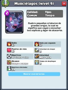 Carta Murcielagos