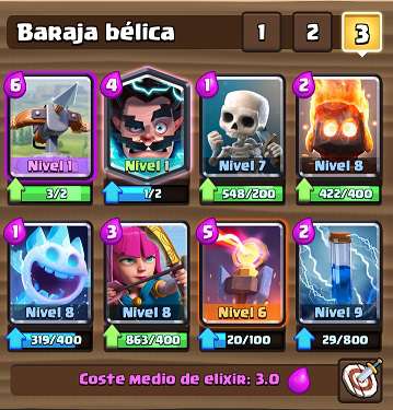 Mazo de ballesta ciclado rápido