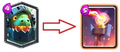 Sustituir legendarias dragon infernal