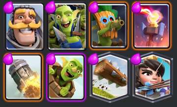 Mazo cohete barril de duendes