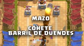 Mazo cohete con barril de duendes