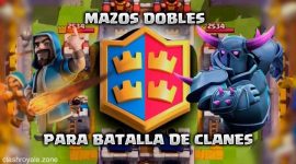Mazos dobles para ganar en la batalla de clanes